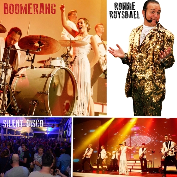 Slotavond met Boomerang, Ronnie Ruysdael en Silent Disco